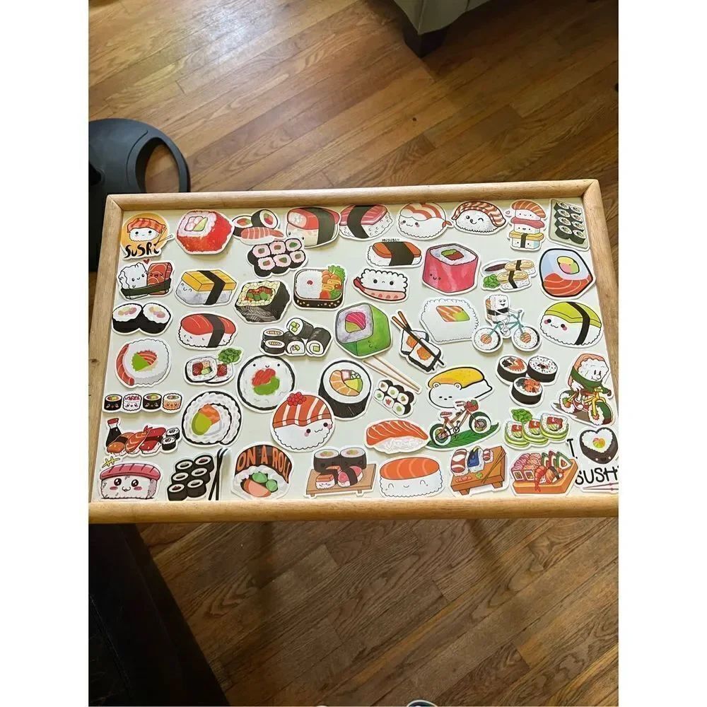 I Love Sushi Stickers 50 Pack
